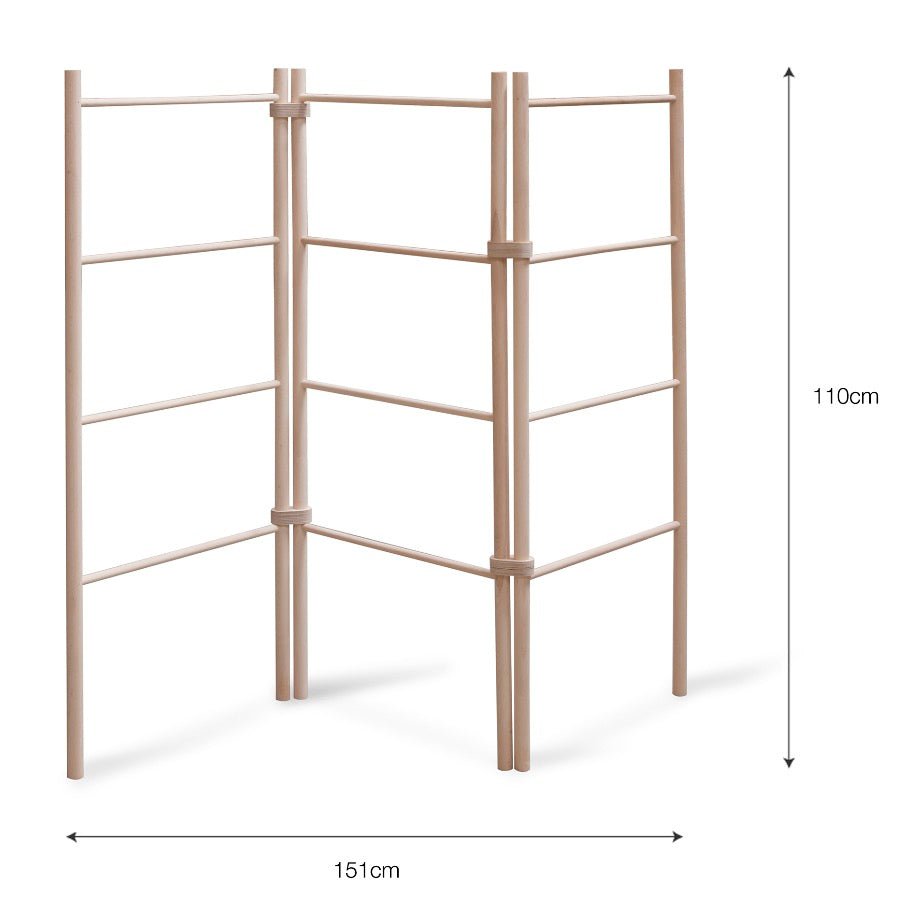 Zig Zag Clothes Dryer5 - Duck Barn Interiors