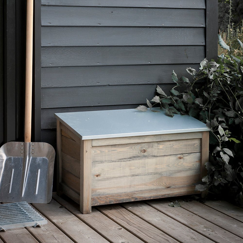 Aldsworth Outdoor Storage Box Small - Spruce1 - Duck Barn Interiors