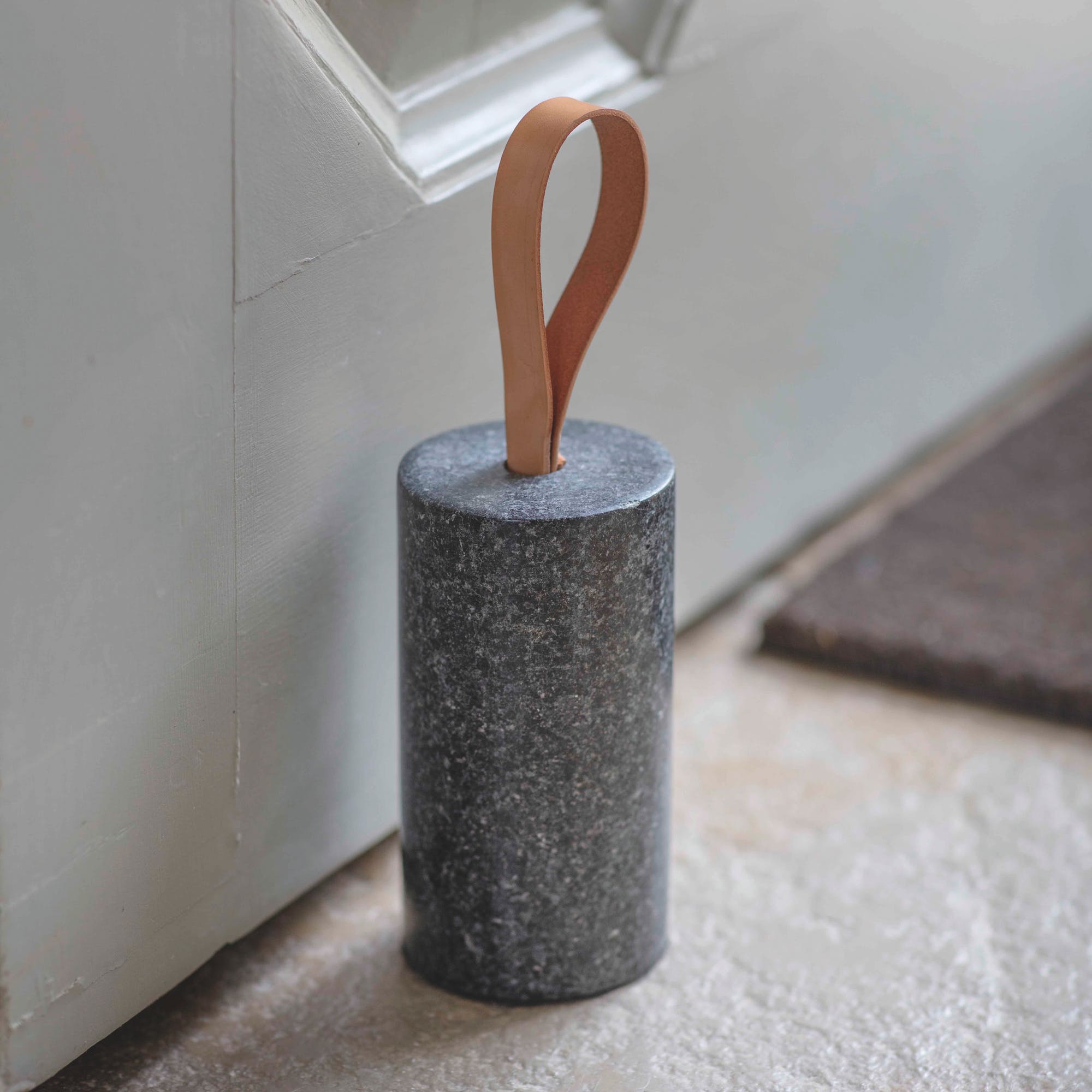 Alstone Doorstop - Polished Granite - Duck Barn Interiors