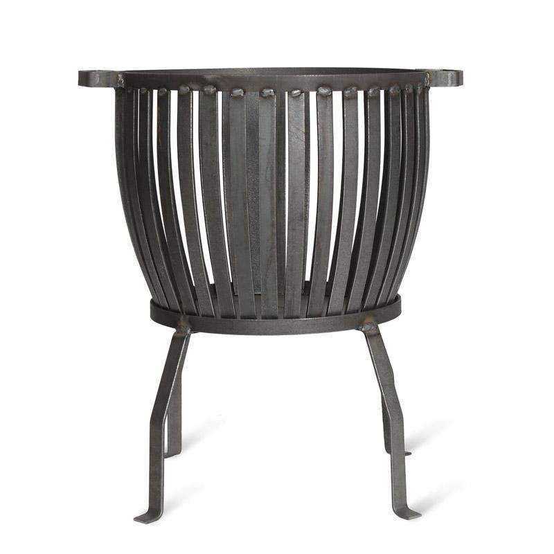 Barrington Raw Metal Fire Pit - Small4 - Duck Barn Interiors