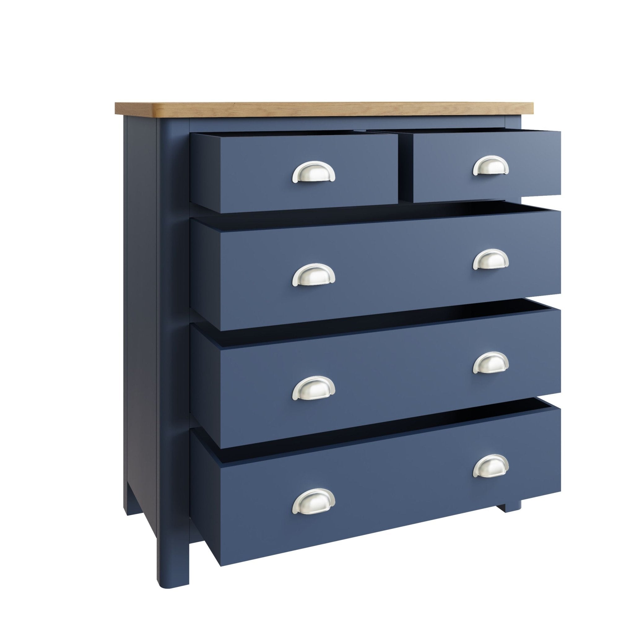 Bluebell Wood 2 Over 3 Chest of Drawers - Duck Barn Interiors
