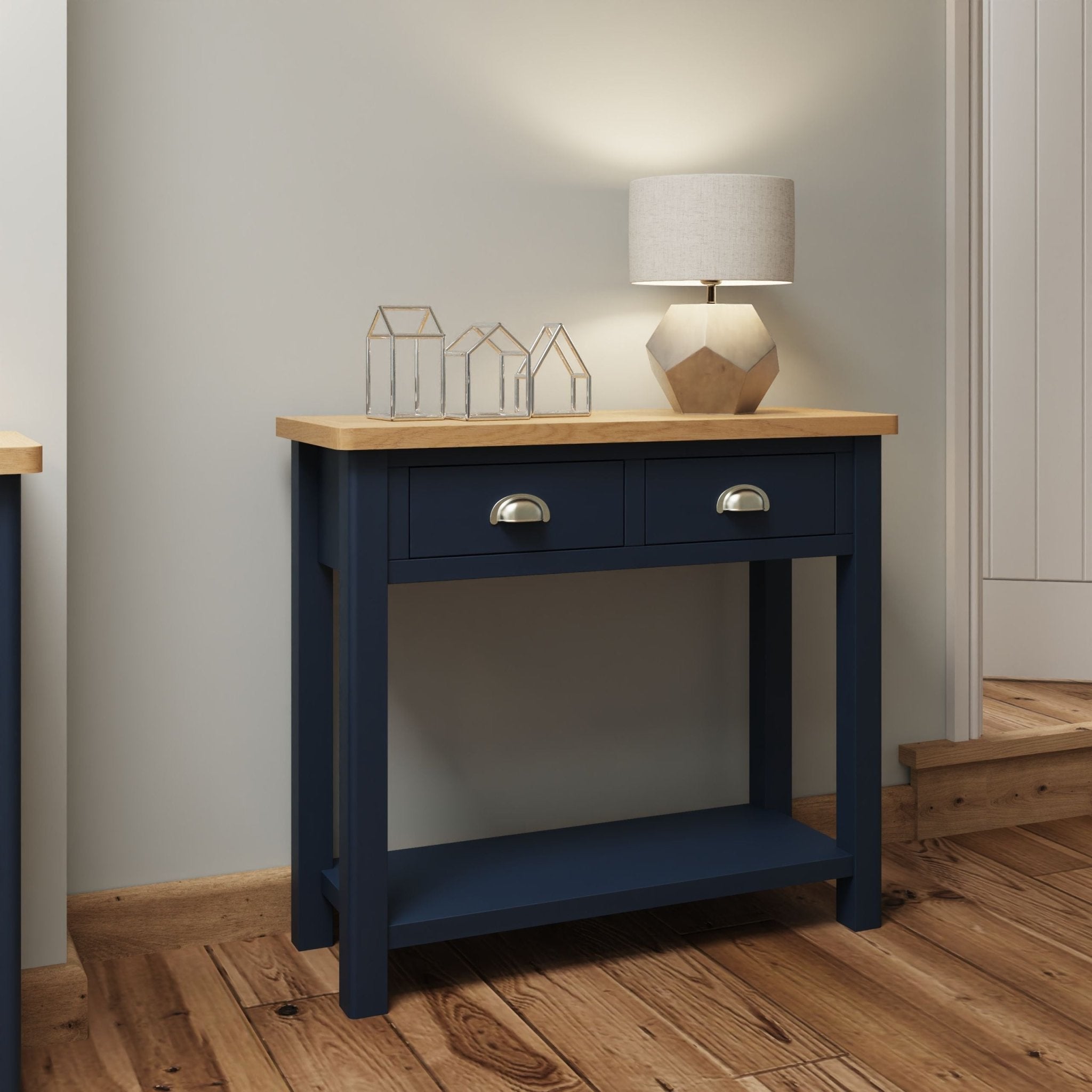 Bluebell Wood Painted Console Table - Duck Barn Interiors