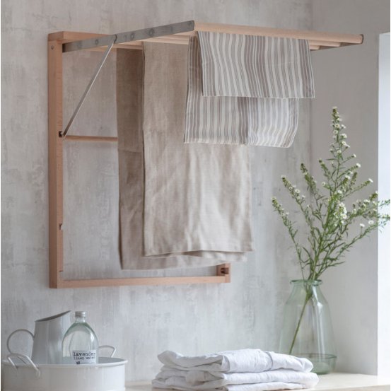 Chalford Wall Clothes Dryer - Beech - Duck Barn Interiors