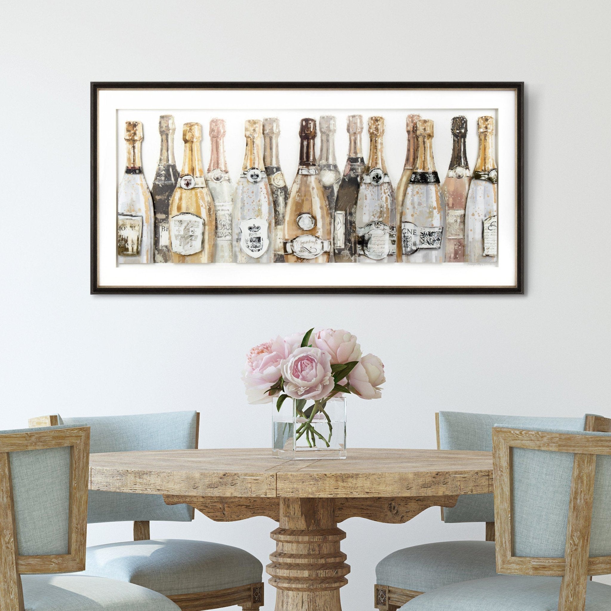 Champagne Alley by Sabrina Roscino - Duck Barn Interiors