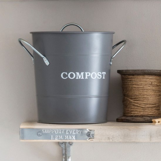 Compost Bin - Charcoal - Duck Barn Interiors