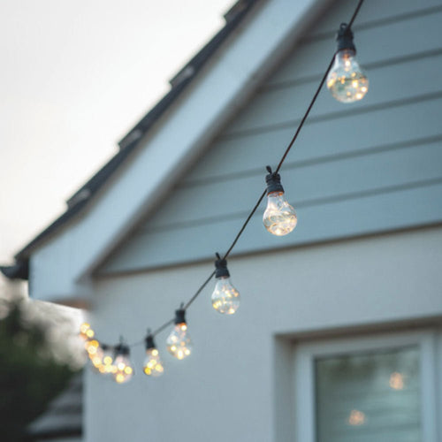 Festoon Classic Solar Lights - Black