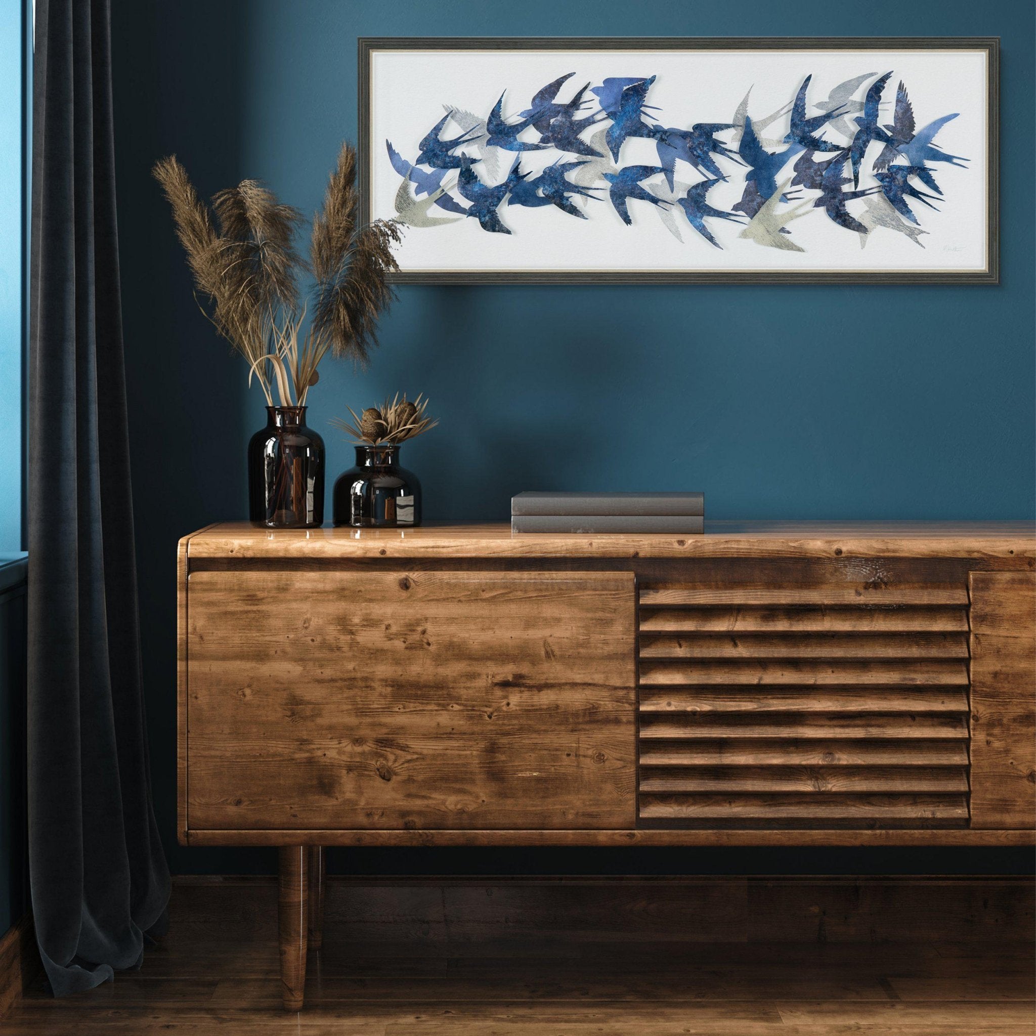 Flock Together by Mark Hather - Duck Barn Interiors