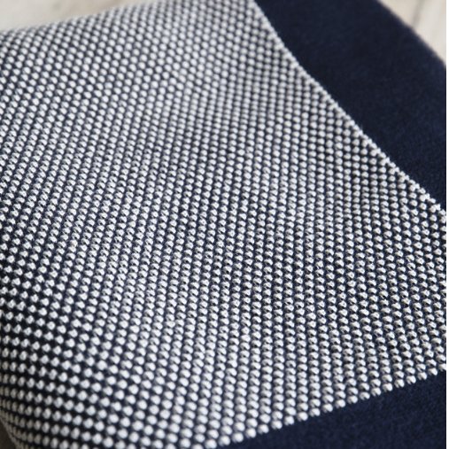 Framlington Throw - Ink Blue3 - Duck Barn Interiors