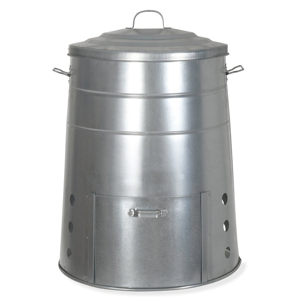 Galvanised Steel Compost Bin - 120L – Duck Barn Interiors