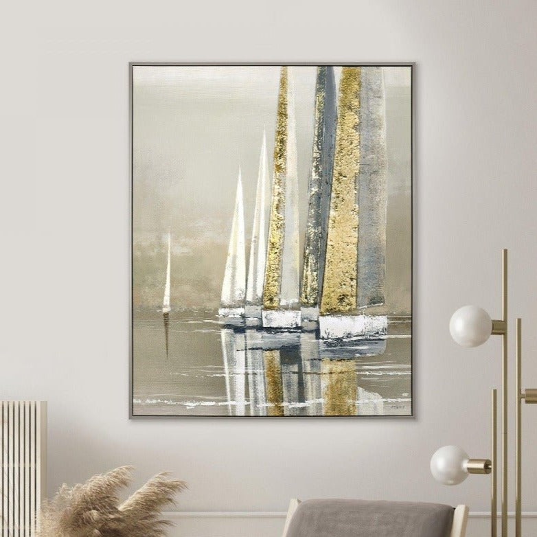 Golden Sails by Adelene Fletcher1 - Duck Barn Interiors
