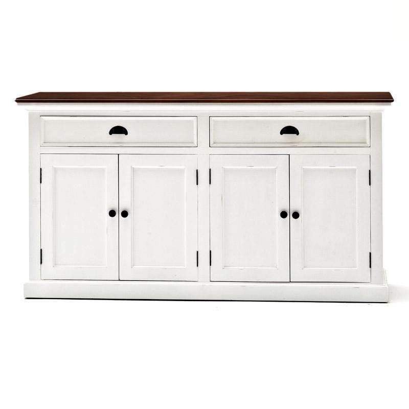 Halifax Accent White Painted Large Buffet Sideboard - Duck Barn Interiors