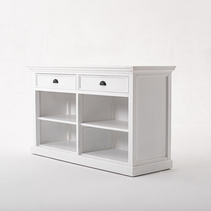 Halifax White Painted Buffet with 2 Drawers - Duck Barn Interiors