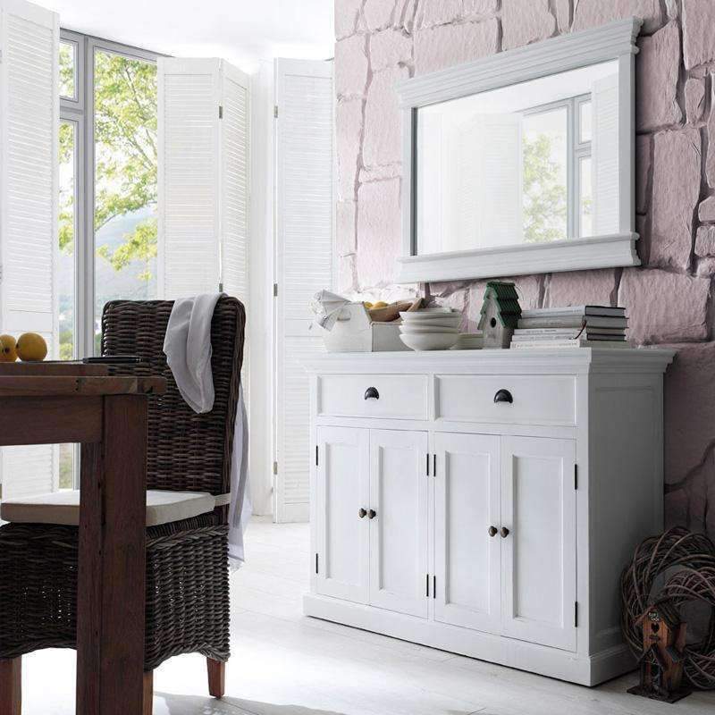Halifax White Painted Large Buffet Sideboard - Duck Barn Interiors