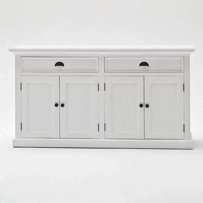 Halifax White Painted Large Buffet Sideboard - Duck Barn Interiors