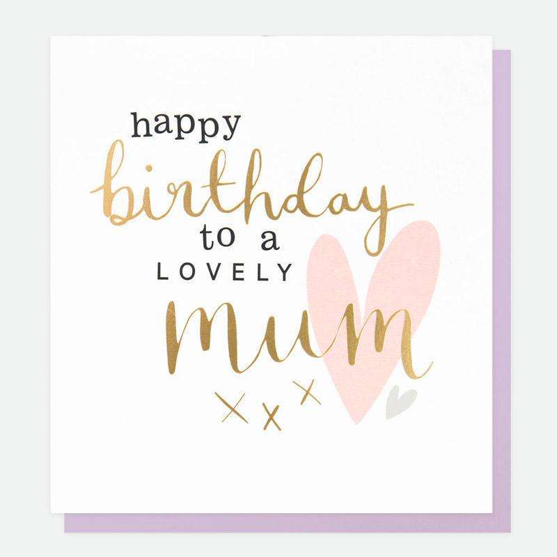 Happy Birthday Mum Card - Duck Barn Interiors