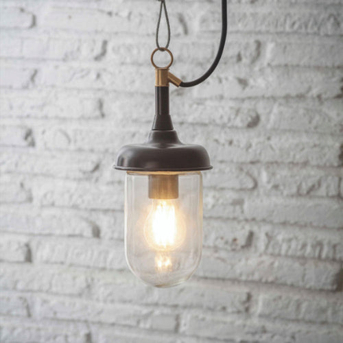 Harbour Outdoor Pendant Light - Carbon
