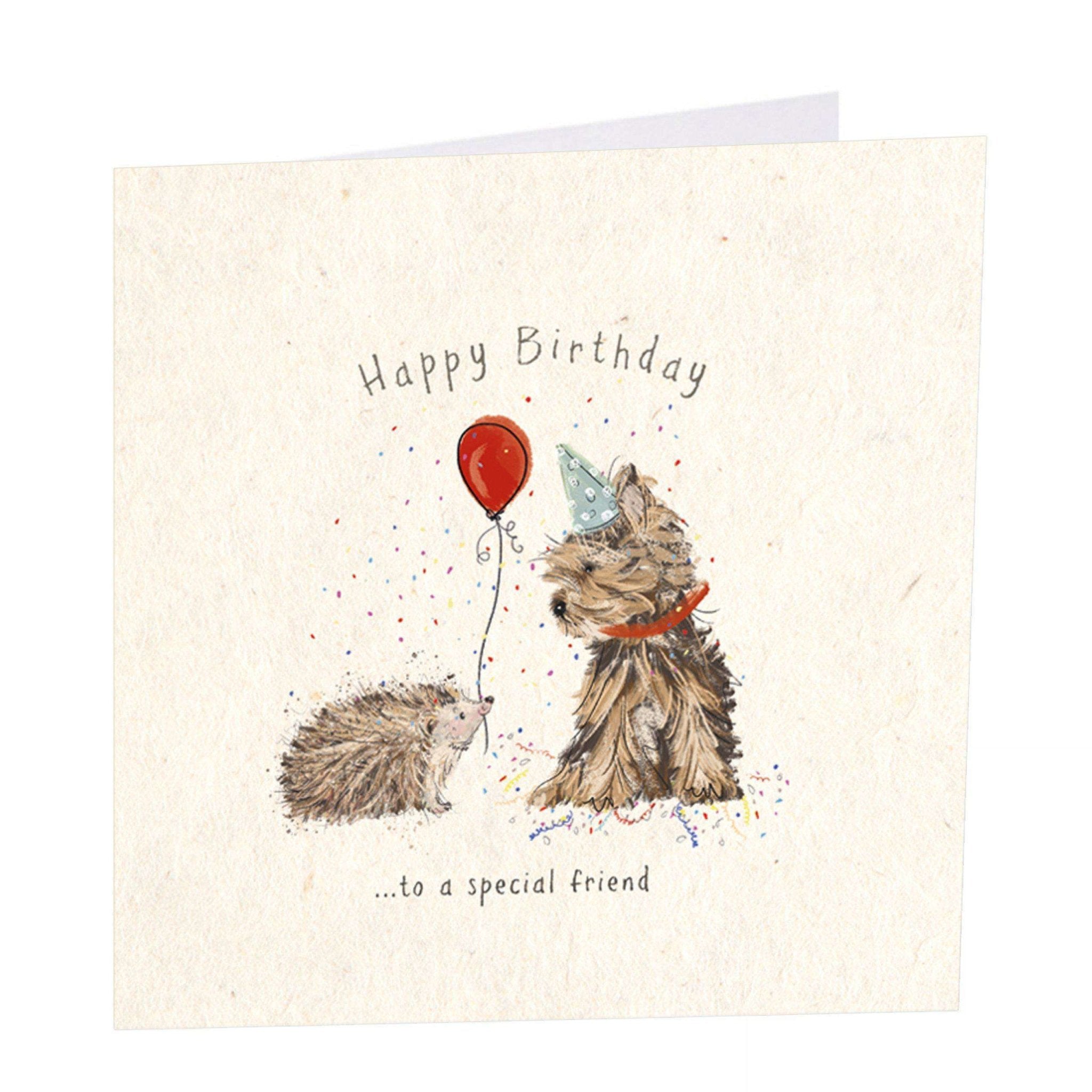 Hogs and Kisses Birthday Card - Duck Barn Interiors