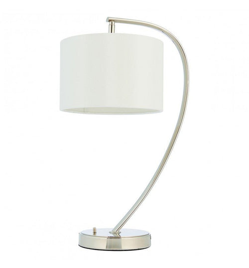 Josephine Bright Nickel Table Lamp