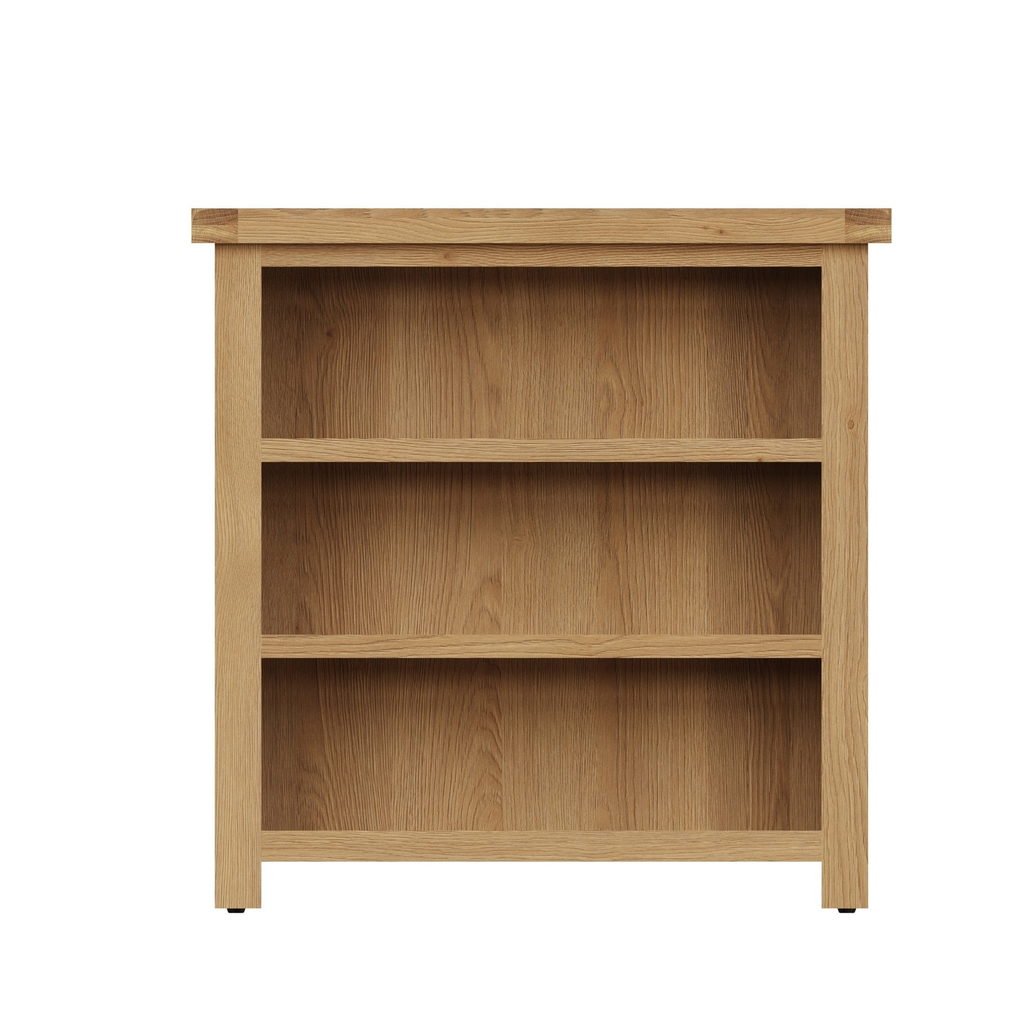 Kirdford Oak Wooden Small Bookcase - Duck Barn Interiors