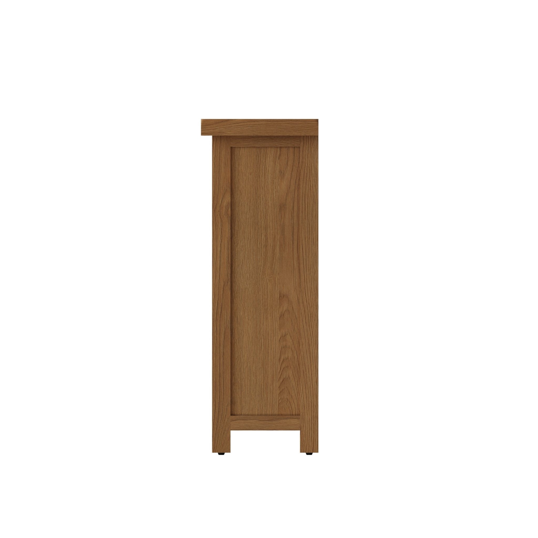 Kirdford Oak Wooden Small Bookcase - Duck Barn Interiors