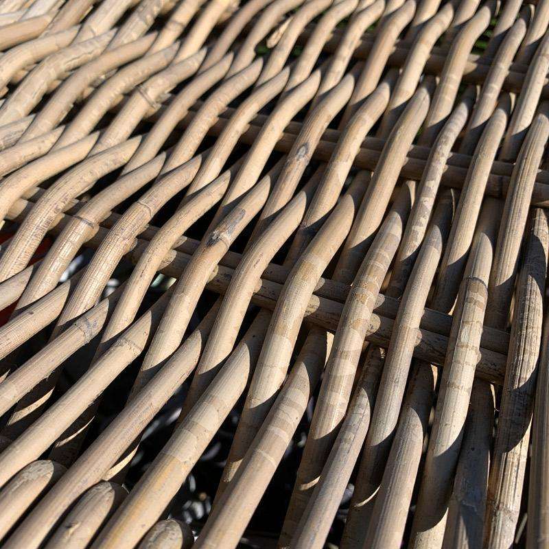 Large Grey Rectangle Wicker Storage Chest With Lid Duck Barn Interiors