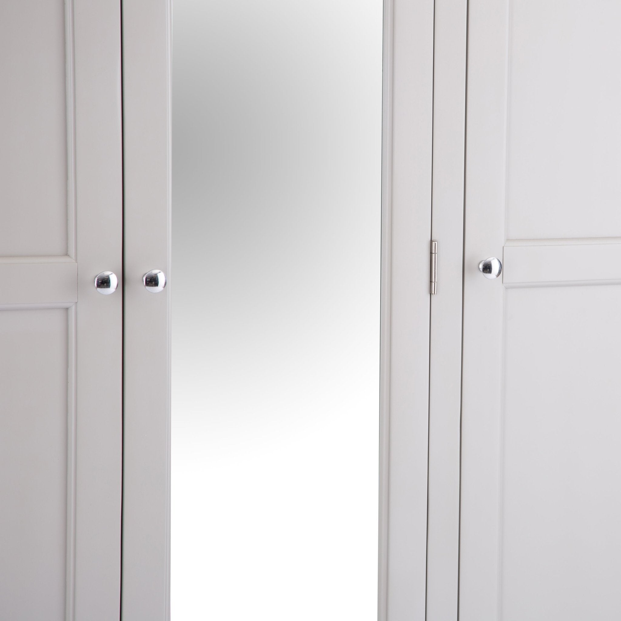Loxhill Grey 3 Door Wardrobe - Duck Barn Interiors