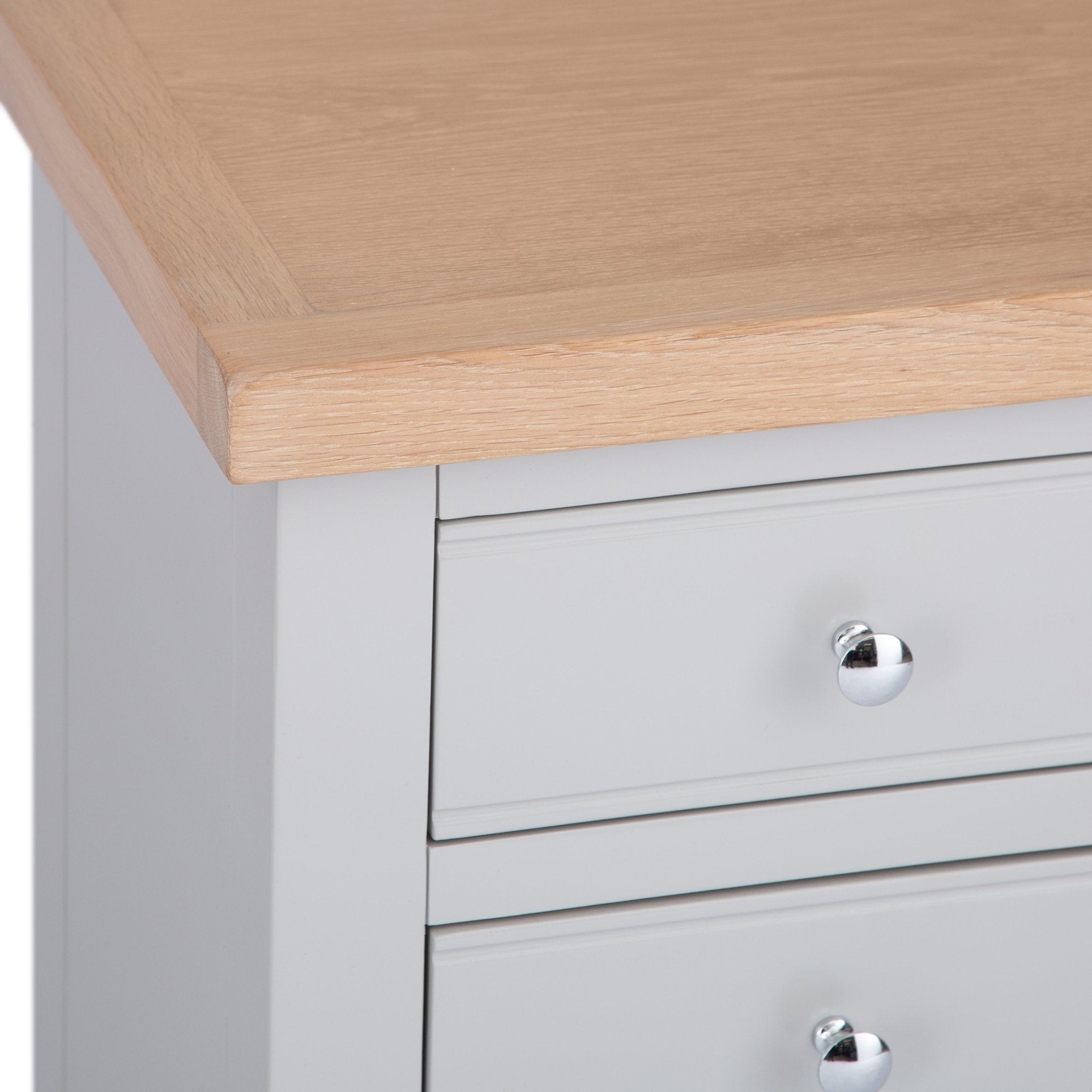 Loxhill Grey Large Bedside Cabinet - Duck Barn Interiors
