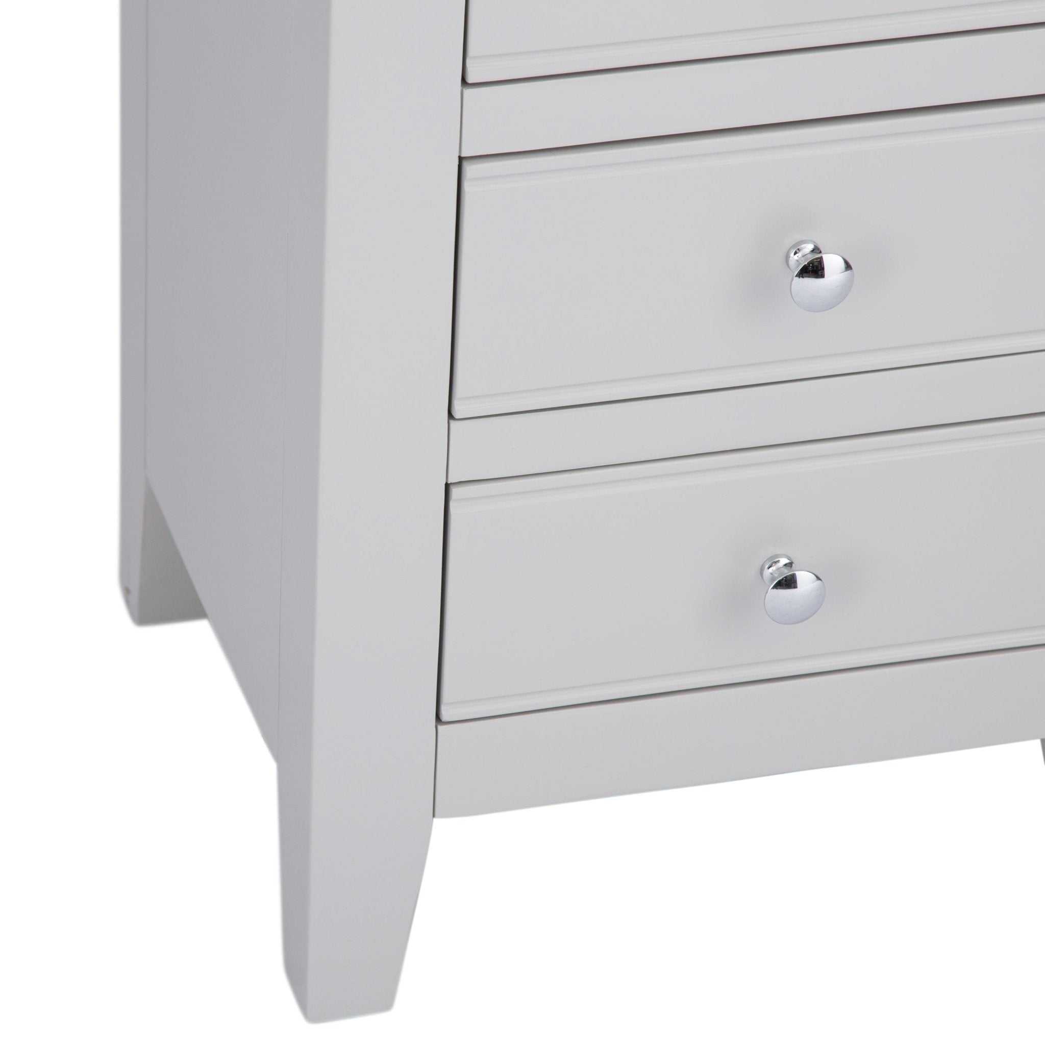 Loxhill Grey Large Bedside Cabinet - Duck Barn Interiors