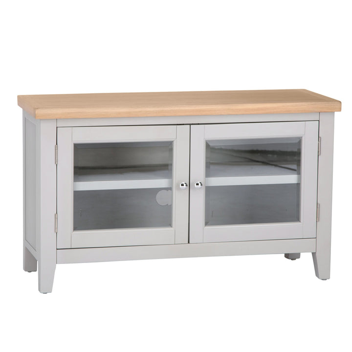 Loxhill Grey Standard TV Stand4 - Duck Barn Interiors