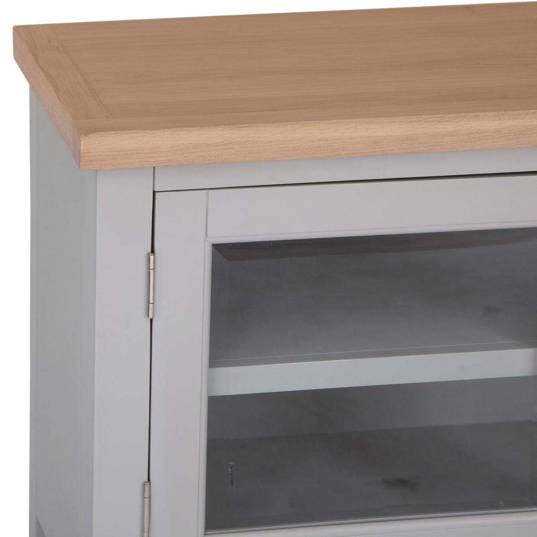 Loxhill Grey Standard TV Stand10 - Duck Barn Interiors