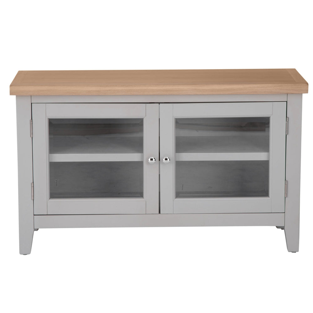 Loxhill Grey Standard TV Stand3 - Duck Barn Interiors