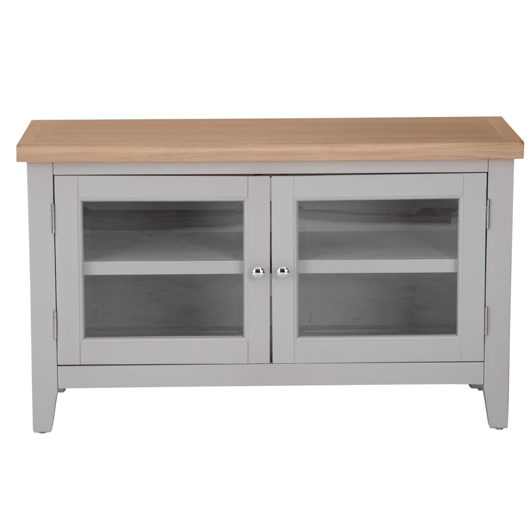 Loxhill Grey Standard TV Stand3 - Duck Barn Interiors