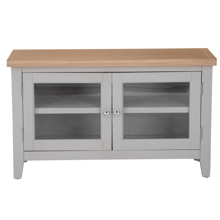 Loxhill Grey Standard TV Stand3 - Duck Barn Interiors