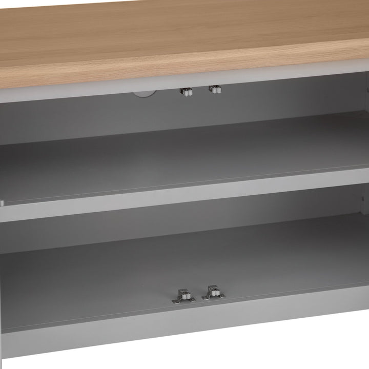 Loxhill Grey Standard TV Stand11 - Duck Barn Interiors