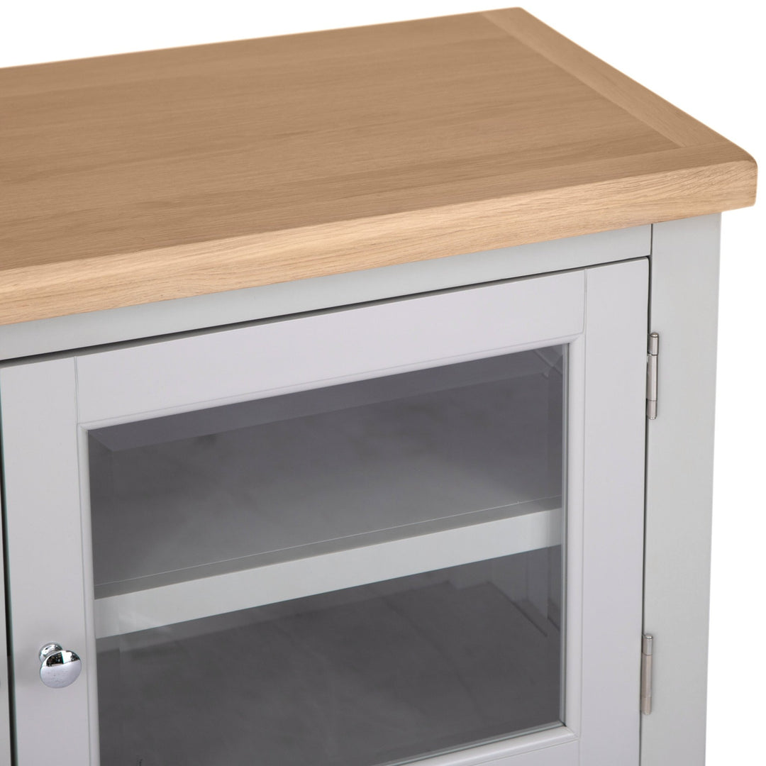 Loxhill Grey Standard TV Stand7 - Duck Barn Interiors