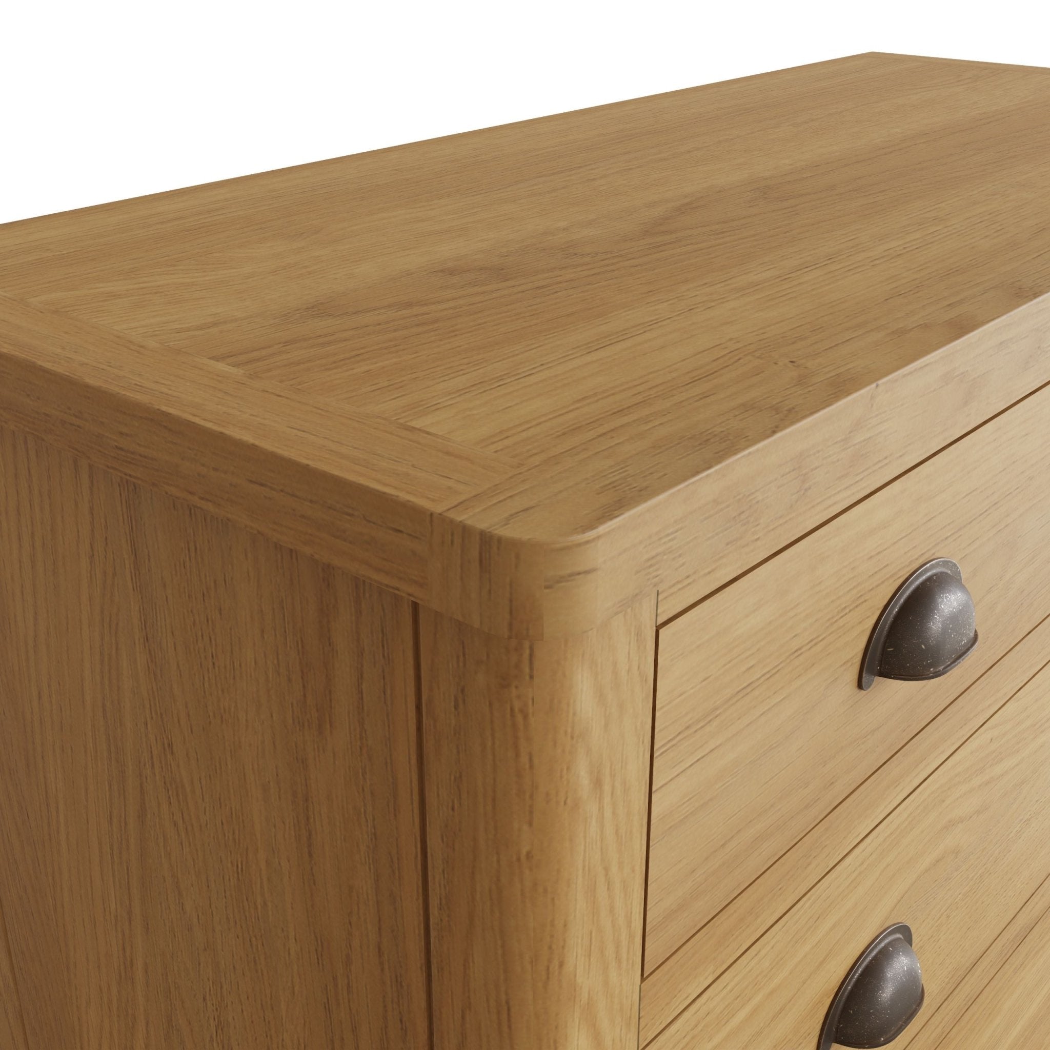 Loxwood Oak 2 Over 3 Chest of Drawers - Duck Barn Interiors