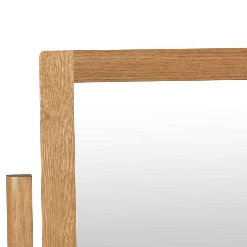 Loxwood Oak Dressing Table Trinket Mirror - Duck Barn Interiors