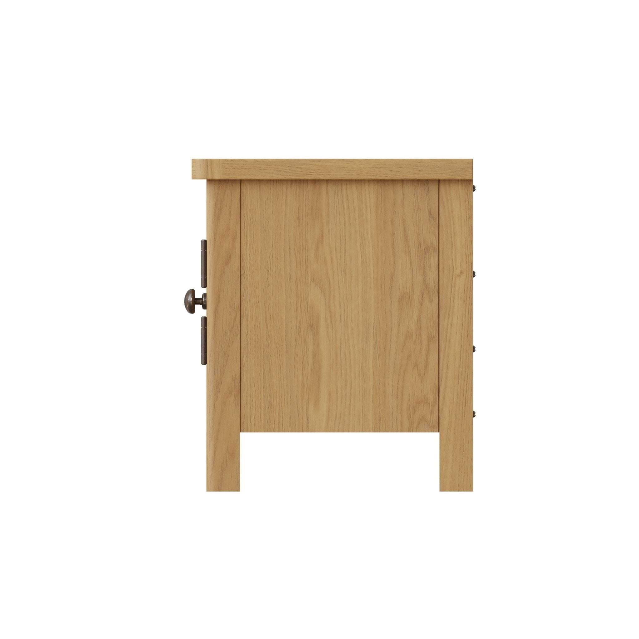 Loxwood Oak Large TV Cabinet - Duck Barn Interiors