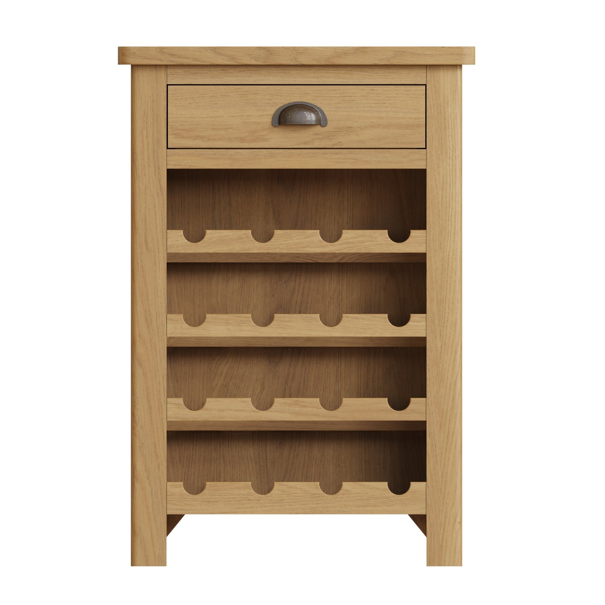 Loxwood Oak Wine Cabinet - Duck Barn Interiors