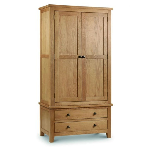 Marlborough Oak 2 Door 2 Drawer Wardrobe
