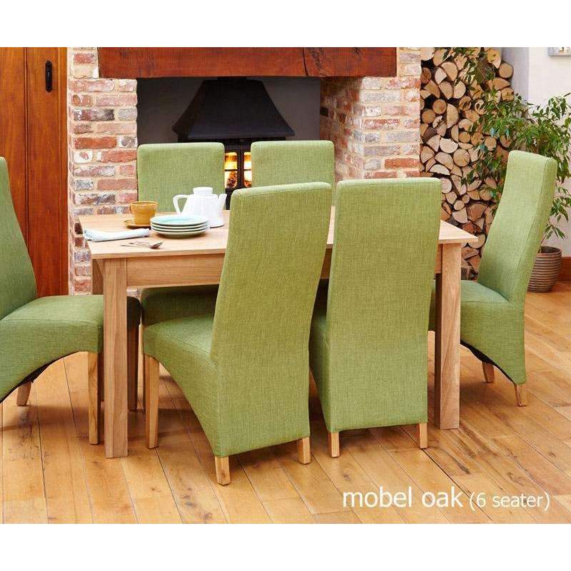 Mobel Oak Dining Table (Seats 4-6) - Duck Barn Interiors