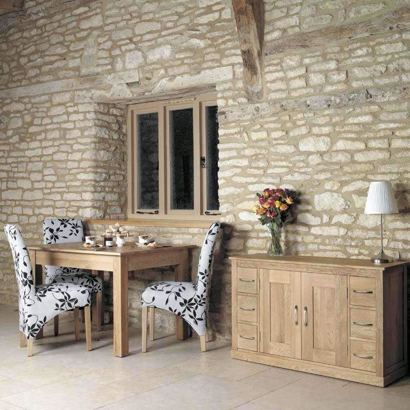 Mobel Oak Small Dining Table (Seats 4) - Duck Barn Interiors