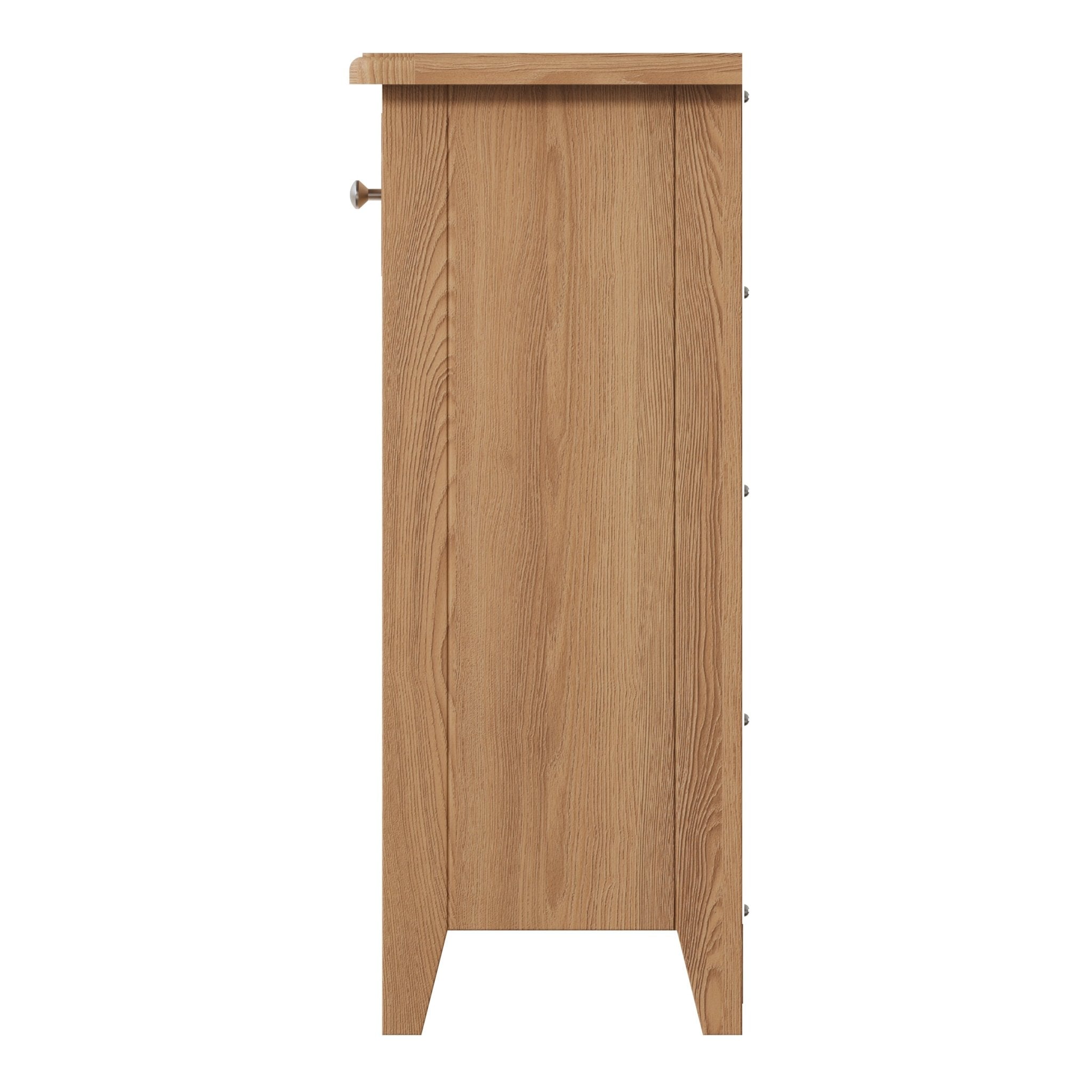 Ockley Oak 1 Drawer 2 Basket Cabinet - Duck Barn Interiors