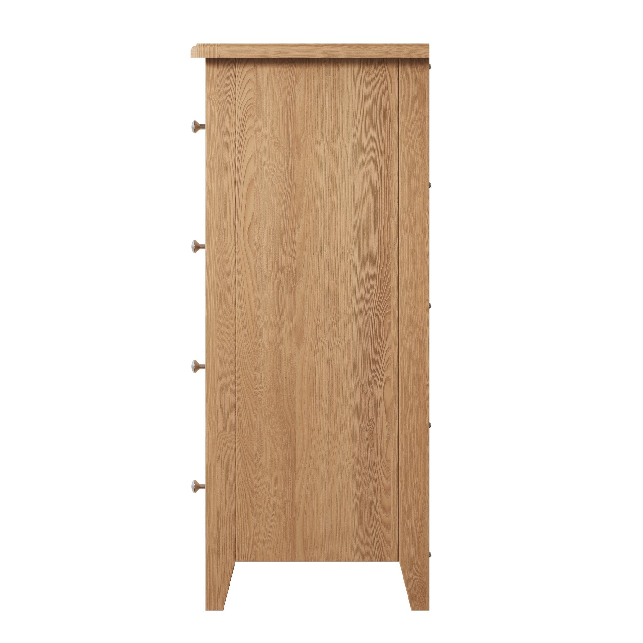 Ockley Oak 2 Over 3 Chest of Drawers - Duck Barn Interiors
