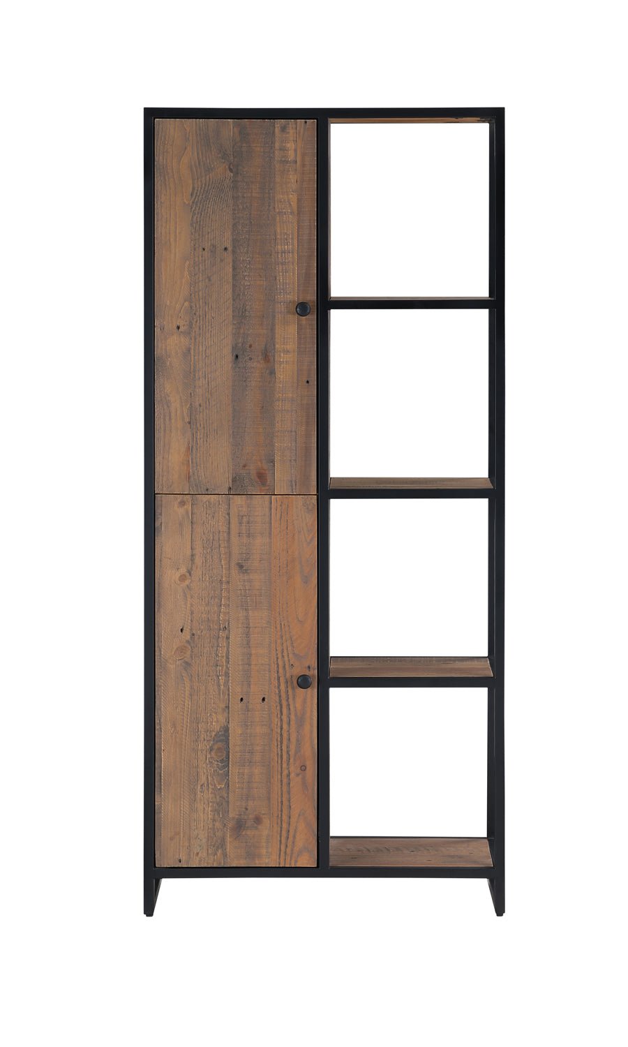 Ooki Tall Bookcase with Cupboards - Duck Barn Interiors