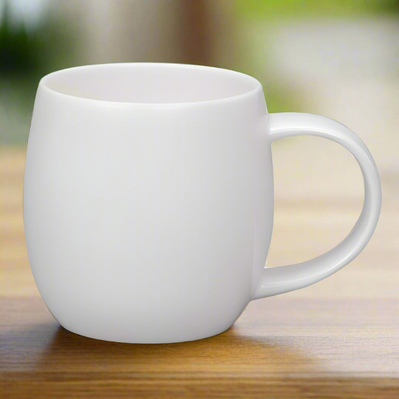 Plum Plain White Bone China Mug1 - Duck Barn Interiors