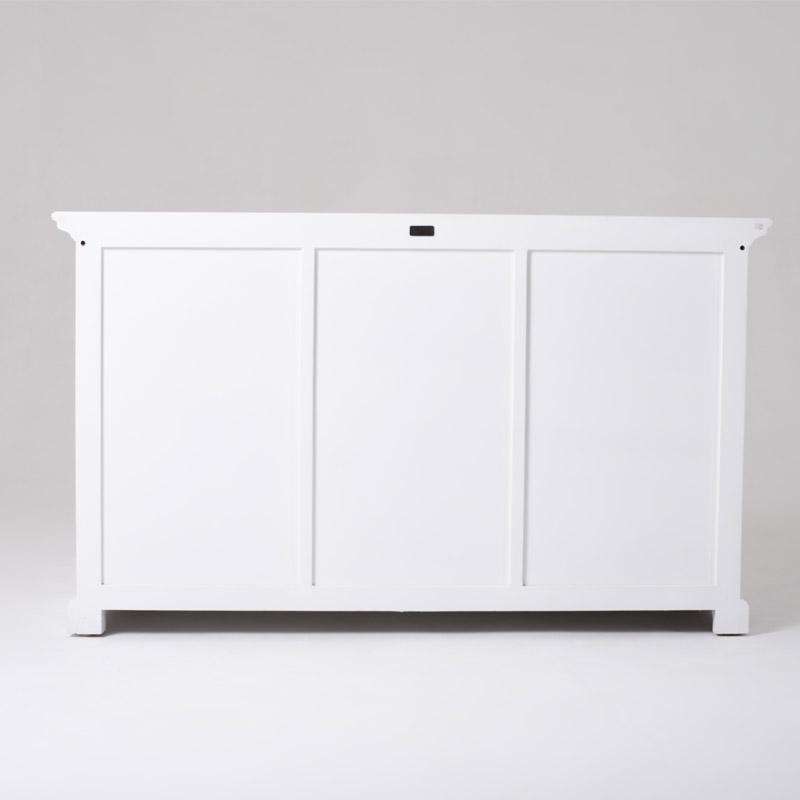 Provence White Painted Classic Sideboard with 3 doors - Duck Barn Interiors