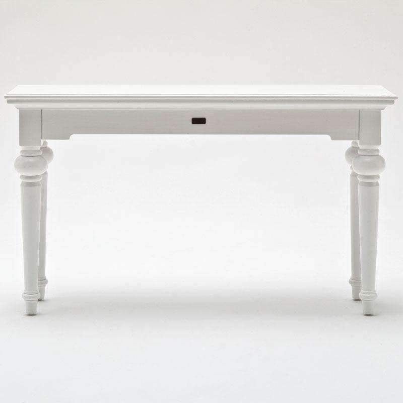 Provence White Painted Console Table - Duck Barn Interiors