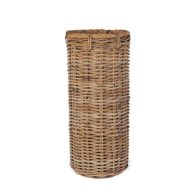 Rattan Holkham Umbrella Stand3 - Duck Barn Interiors