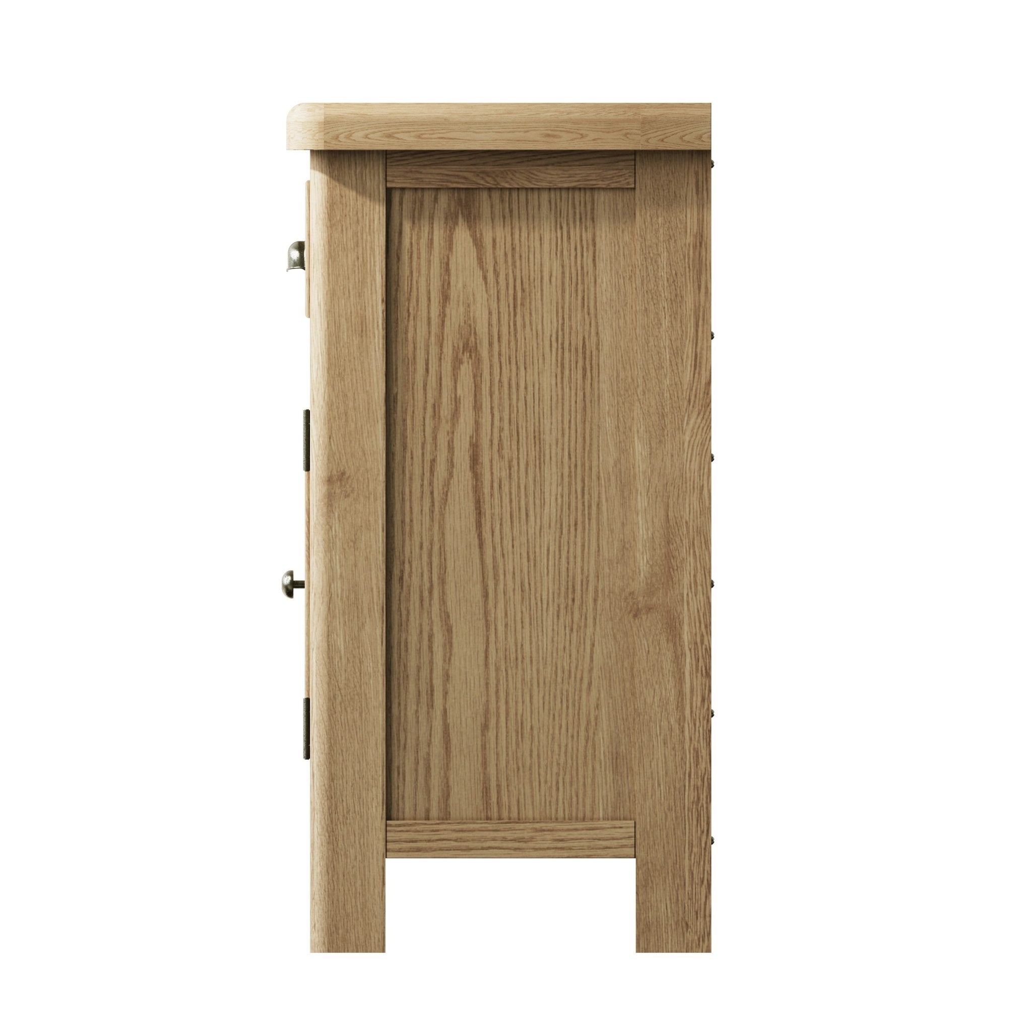 Rusper Oak 2 Door 2 Drawer Small Sideboard - Duck Barn Interiors